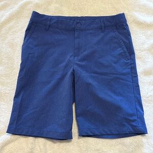 Boys All In Motion Flat Front Performance Shorts Sz 14